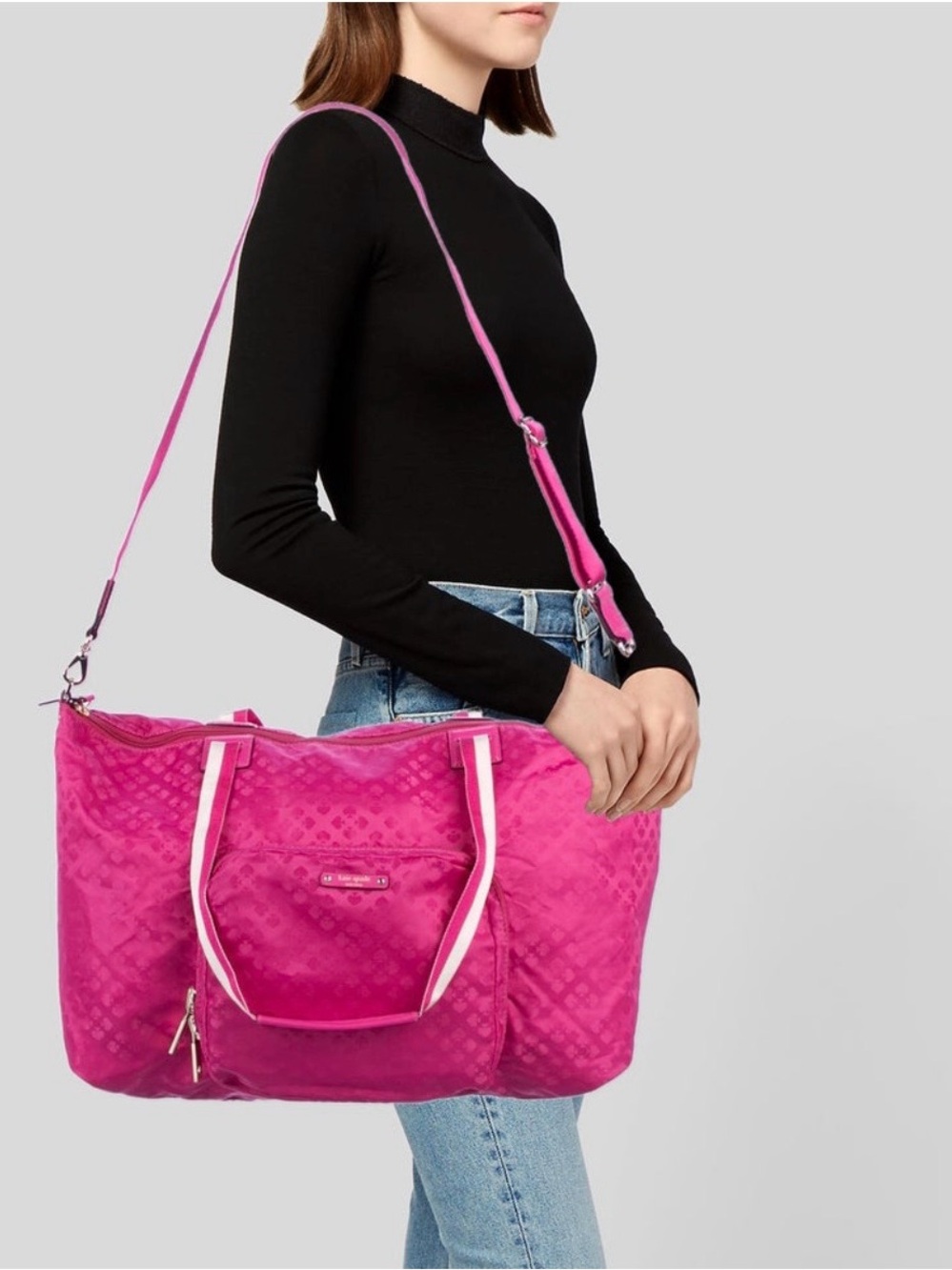 Kate spade nylon bon voyage weekender bag (packable)